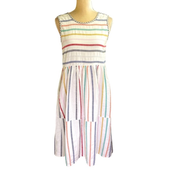 Ace & Jig Teasdale Sleeveless Midi Dress in Merry - Picture 3 of 11